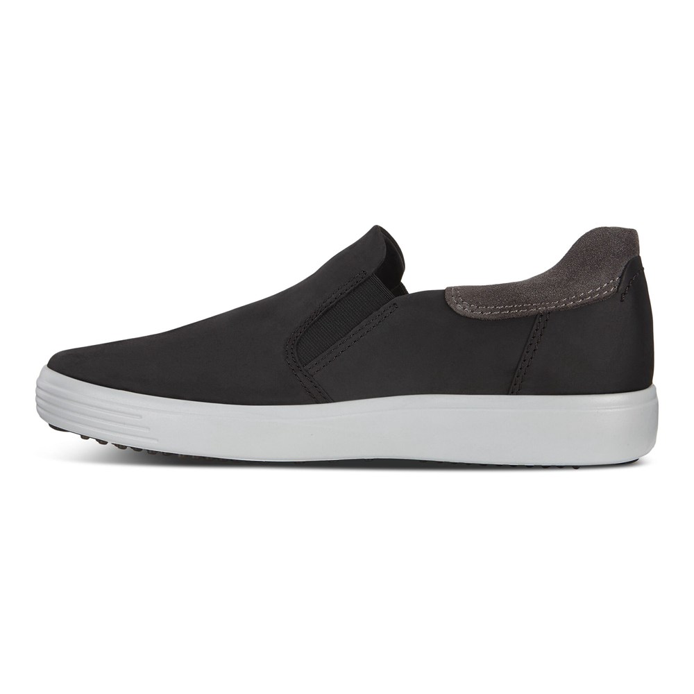 Slip On Hombre - ECCO Soft 7 Sneakerss - Negros - HOW082471